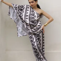 Tasya India Printed Top With Trousers Co-Ords-image-8