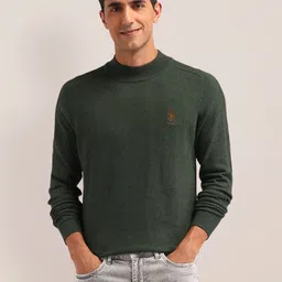 U.S. Polo Assn. Men Cotton Self Design Printed Pullover-picture-57