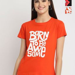 Tromko Women Typography Printed T-shirt-picture-33