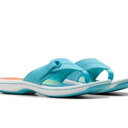 Clarks Women Colourblocked T-Strap Flats-picture-12