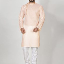 RANAK Men Regular Pure Cotton Kurta with Pyjamas-picture-40
