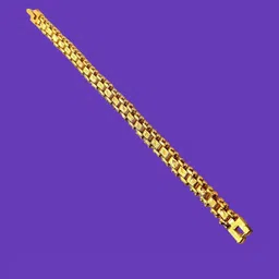 Dynamic Retail Global Men Gold-Plated Stainless Steel Link Bracelet-32