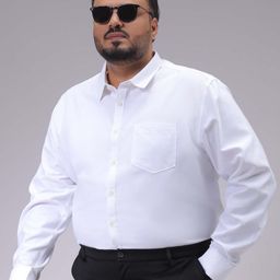 HARDSODA Men Spread Collar Solid  Formal Shirt-image-83