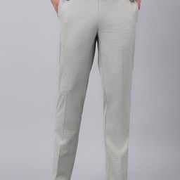 Richlook Men Smart Regular Fit Formal Trousers-image-73