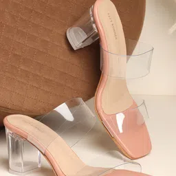 FEET RUNNER PU Block Sandals-image-81