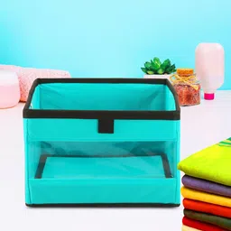 Kuber Industries Green Set of 6 Regular Multi-Utility Organisers-16