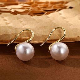 StyleCast x Revolte Gold-Plated Contemporary Studs-44