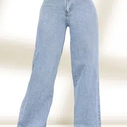 Metronaut Women Classic High-Rise Baggy Jeans-image-25