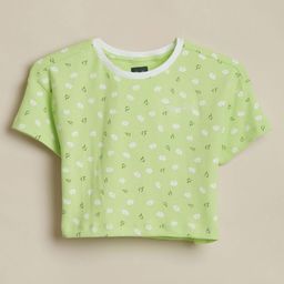 Allen Solly Junior Girls Printed Pure Cotton T-shirt-picture-4