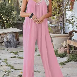 Stylecast X KPOP Women Shoulder Straps Solid Basic Jumpsuit-picture-17