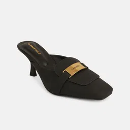 DROP BOLD Women Slim Heeled Mules-43