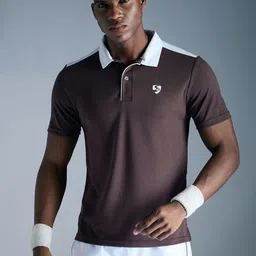 SG Men Solid Polo Collar T-shirt-picture-10