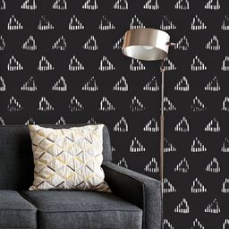 ArtzFolio Printed UV-Resistant Anti-Bacterial Hand-Drawn TrianglesPeel & Stick Wallpaper-image-59