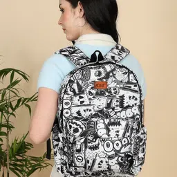 khatushyam collection Women Graphic Padded Backpack-22
