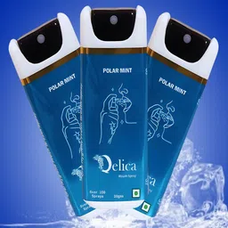 Qelica Set Of 3 Polar Mint Mouth Freshener Spray 10 g Each-28