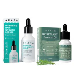 ARATA Set of Intensive Hair Growth Serum 30ml & Rosemary Essential Oil 15ml-image-20