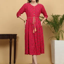 KALINI Women Floral Printed Floral Kurta-picture-37