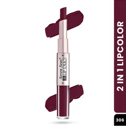 Seven Seas 2 In 1 Lip Duo Lipstick & Liquid Lipstick - 7 g - Shade 306-90