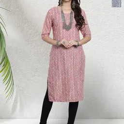 HERE&NOW Women Pack Of 2 Printed Kurta-picture-13
