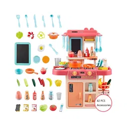 ADKD Kids Kitchen Set Toys With Realistic Light & Sound-45