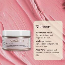 Organity Set Of 2 Gulabo Soundarya Activating Face Mist- 100 ml & Cleansing Balm- 50 g image 5