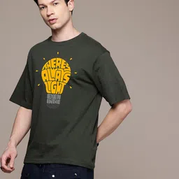 Moda Rapido Men Printed Pockets T-shirt-picture-27