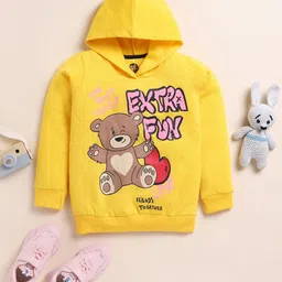 Lazy Shark Girls Graphic Printed Hooded Sweatshirt-43