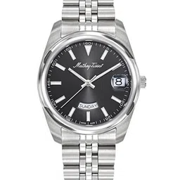Mathey-Tissot Women Dial & Stainless Steel Bracelet Style Straps Analogue Watch-image-29