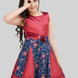 BEING NAUGHTY Floral Print Fit & Flare Dress-picture-24