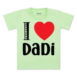 Arvesa Kids Typography Printed Applique T-shirt-image-93