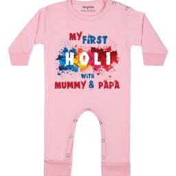 Arvesa My First Holi Printed Bodysuit-image-77