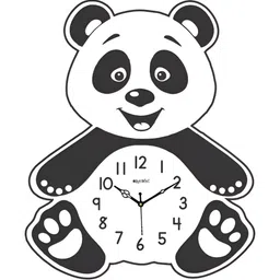 OLIVE TREE Black & White Contemporary Wall Clock image 4
