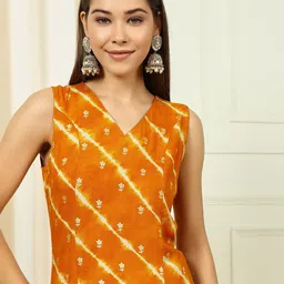 Anouk Rustic Women Geometric Printed Kurta-image-63