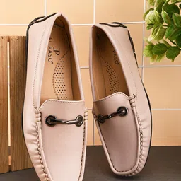 El Paso Women Faux Leather Casual Slip on Loafers-32