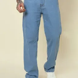 COMFITS Men Classic Relaxed Fit Mid-Rise Stretchable Jeans-picture-27