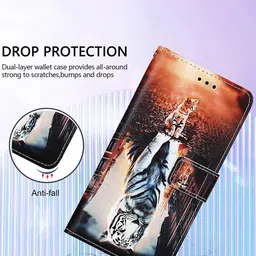 PEEPERLY Conversational Printed iPhone 16 Flip Case Mobile Accessories image 3