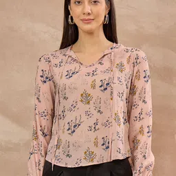 all about you Floral Printed Top-image-30