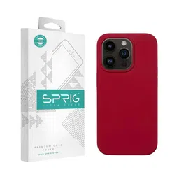 SPRIG Solid Printed iPhone 14 Pro Max Back Case Mobile Accessories-11