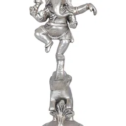 Exotic India Silver-Toned Religious Idol Showpiece-image-70
