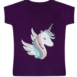 FAZZA Girls Printed Cotton T-shirt-picture-6