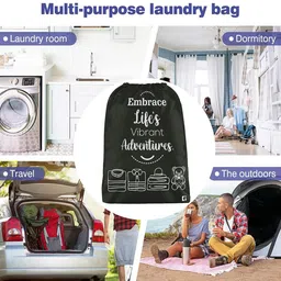 Kuber Industries Brown & Black 2 Pieces Printed Regular Multi-Utility Organisers image 3