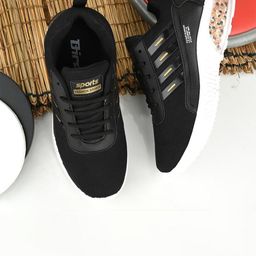 BIRDE Men Lace-Up Walking Non-Marking Shoes-20