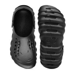 BERSACHE Men Pack Of 2 Self Design Clogs image 3