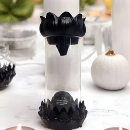 Brahmz Black Shiva Lingam Smoke Fountain-53