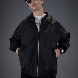 SOKO STREET Stand Collar Bomber Jackets-image-67