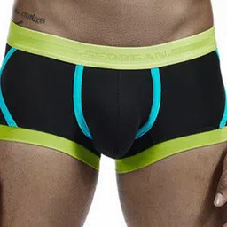 PANTEAZY Self Design Breathability Trunks-KEV-2403-BX-B-XL-Black image 3