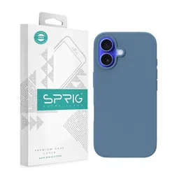 SPRIG Solid Printed iPhone 16 Back Case Mobile Accessories-24