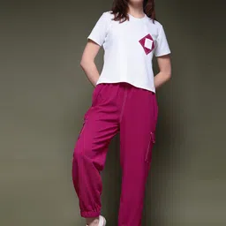 Selvia Round Neck T-shirt With Joggers Co-Ords-picture-32