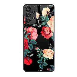 QRIOH Floral Printed Samsung Galaxy A33 5G Back Case Mobile Accessories-24