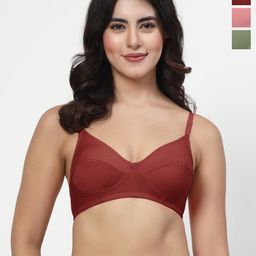 LILY Pack of 3 Full Coverage Bra-image-69